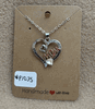 Mom Heart Necklace