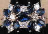Natural 5.66ct Sapphire Diamond 14k Yellow Gold Ring