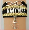Navy Wife Wrap Bracelet Navy Wife Wrap Bracelet