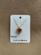 Red Heart Necklace