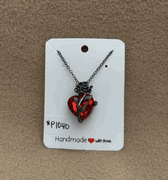 Red Heart Necklace