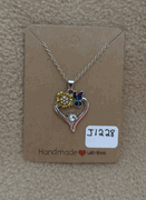 Butterfly Heart Necklace