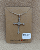 Rhinestone Cross Necklace