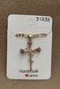Rose Cross Necklace