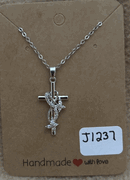 Butterfly Cross Necklace