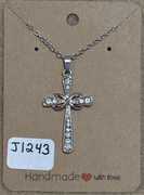 Rhinestone Infinity Cross