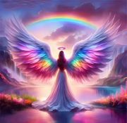  Colorful Angel Diamond Painting 