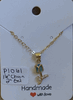 Blue Tulip Necklace