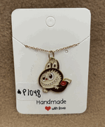 Flying Labubu Necklace 