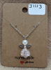 Light Pink Angel Necklace 