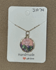 Pink Flower Necklace