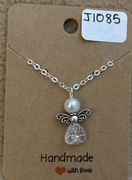 Clear Beaded Angel