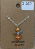 Orange Angel Necklace 