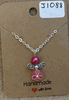 Pink Angel Necklace