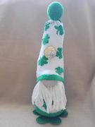 St. Patrick Day Gnome With Shamrocks