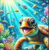 Turtle Diamond Painting Kits