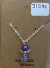 Purple Angel Necklace 
