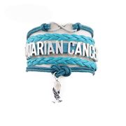 Ovarian Cancer Wrap Bracelet