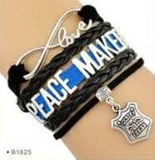 Peace Maker Wrap Bracelet
