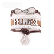 Pekingese Wrap Bracelet