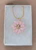Pink Flower Necklace 