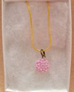 Pink Flower Necklace