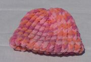 Pink Orange Baby Hat