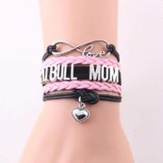 Pitbull Mom Wrap Bracelet