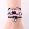Pitbull Mom Wrap Bracelet