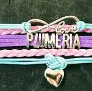 Plumeria Wrap Bracelet