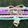 Plumeria Wrap Bracelet