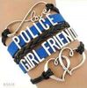 Police Girl Friend Wrap Bracelet