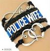 Police Wife Wrap Bracelet