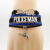 Policeman Wrap Bracelet