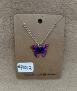 Purple and Pink Butterfly 