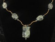 Rectangle Pendent Necklace