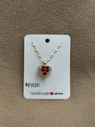 Red Heart Necklace