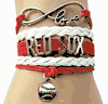 Redsox Wrap Bracelet