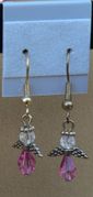 Rose Angel Earrings