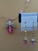 Rose Angel Necklace With Earring
