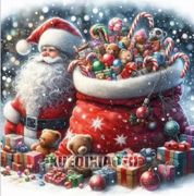 Santa With A Sack