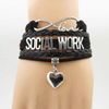 Social Work Wrap Bracelet
