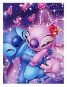 Stitch And Angel Hugging