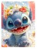 Stitch With A Flower Halo