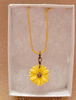 Sunflower Necklace 