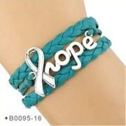 Teal Hope Bracelet