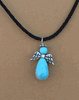 Turquoise Angel Necklace