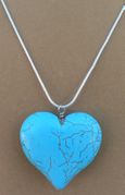Turquoise Heart Necklace