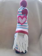 Valentine's Day Gnome With A Rainbow 