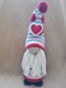 Valentine's Day Gnome With Rainbow 